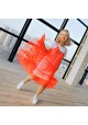 Платье MISS PRETTY и сетка NEON ORANGE